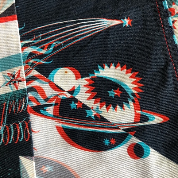 Super Rare Jean Paul Gaultier 3D Printed Jeans - Picture 10 of 16